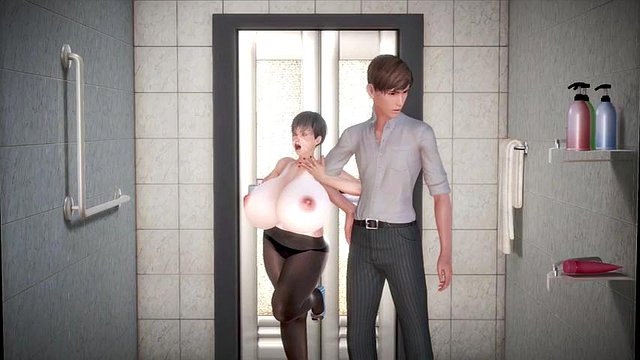 anime: Oral Seks, Kadın Kovboy Kız ve Anal Porno