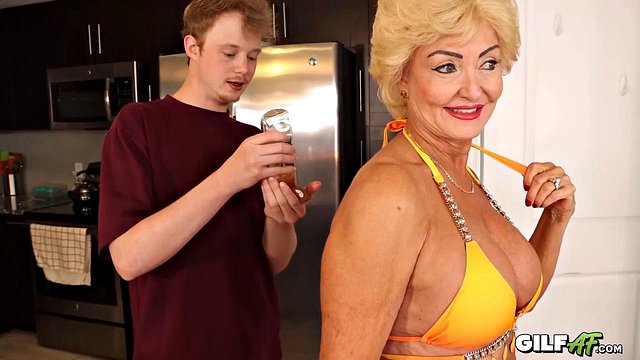 Jimmy Michaels Pounds Big Tits Black Granny Seka Black