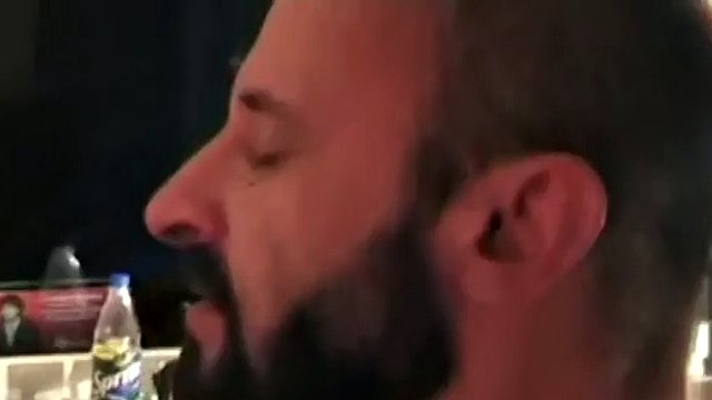 German gaydaddy fucked bareback in the ass after giving blowjob