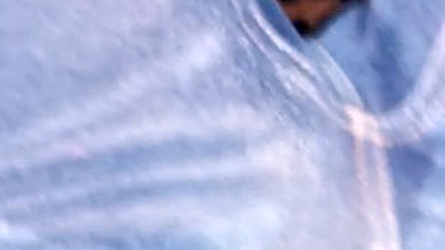 sammie crossed slow pee in jeans