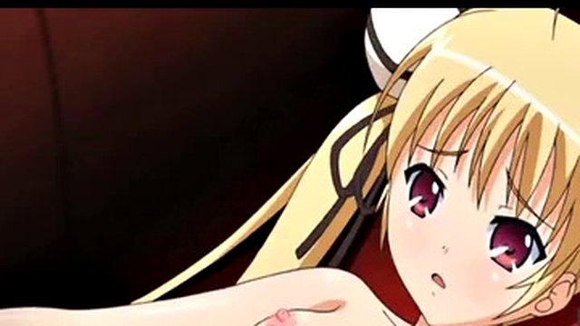 Anime swimsuit student jerking off and fucking wet pussy