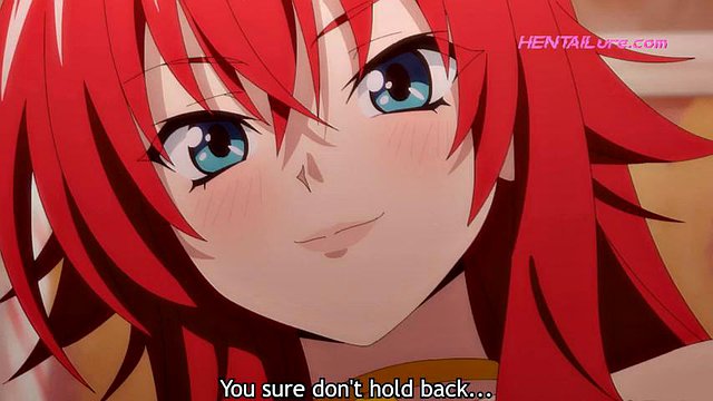 Rias Undresses Slowly Before Giving Issei a Deep & Warm Oral Finish ◇ HENTAI Parody
