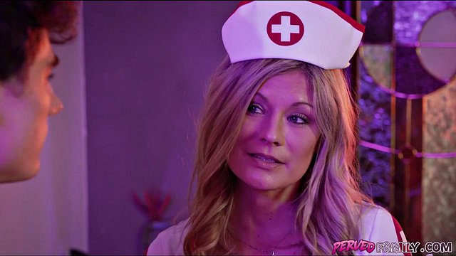Big Tits Blonde Nurse Halloween Hardcore Pounding