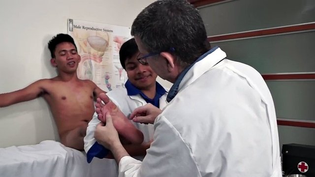 Jude, the ultimate boy tickle toy, comes to visit kinky Doctor Tickles for a tickle therapy session. Jude is an adorable cute Asian twink with amazingly ticklish boy feet.