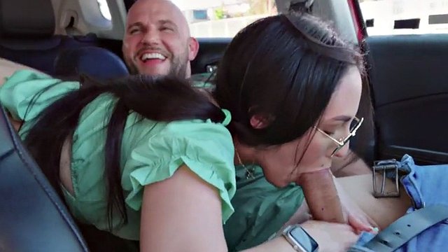 Busty bitch fucked by big white cock in wet pussy hole