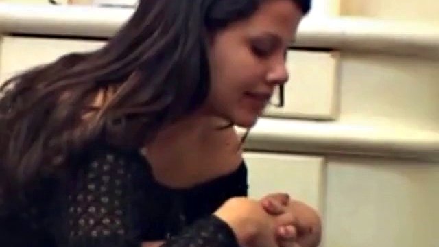 Trampled Lactating Brazilian Tits