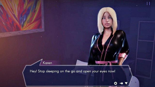Cuckold Life Simulator: Wife humiliates her husband who enjoys watching her get fucked by BBC