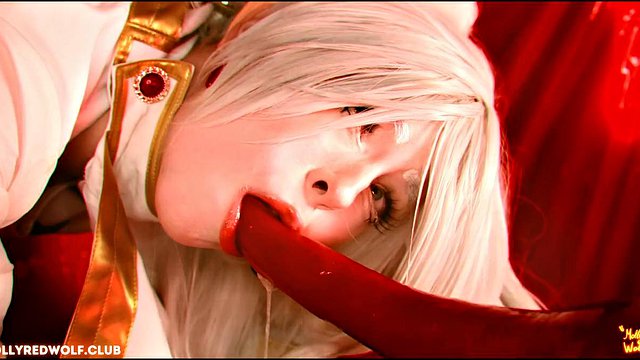 Molly Redwolf Takes Blowjob from Stuck Frieren Mimi