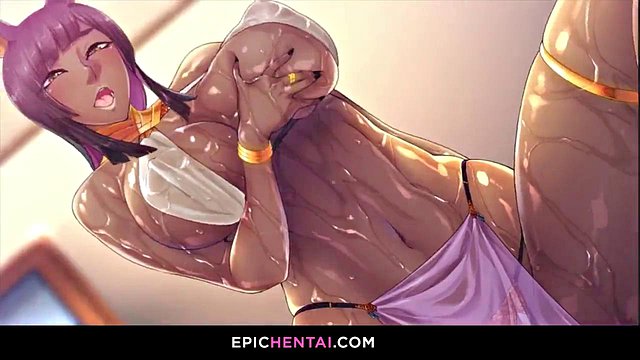 Sexy Genie krever ditt frø, og blir deretter din tjener i Hot Bondage Play!