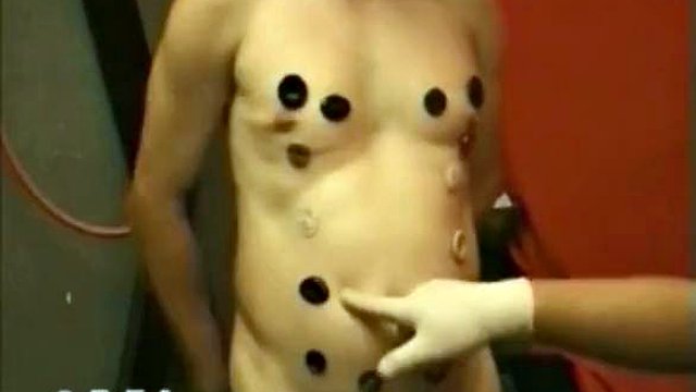 Screaming guy got sewn