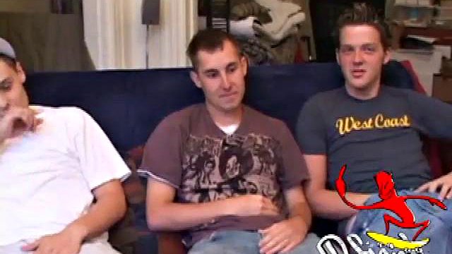 Gunner, Kiefer and Casey Suck Dick