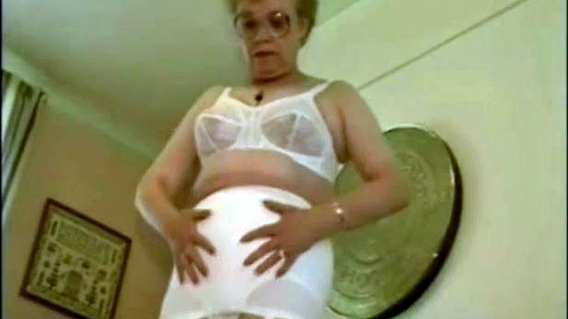 British Granny Strips Slowly