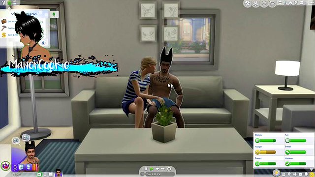 Sims 4 - Wicked mod Playing around and having fun with one of my neighbors