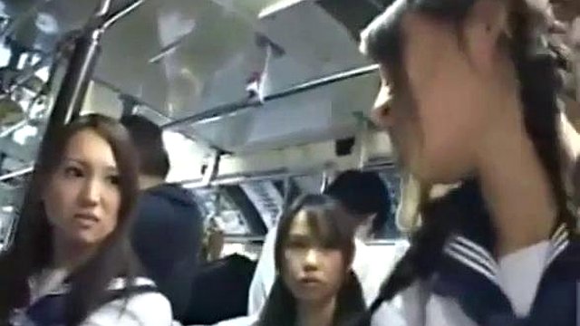 Asian Girls on a Bus