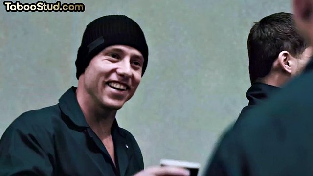 Stud bareback facial fucked by mechanic stepbro at work