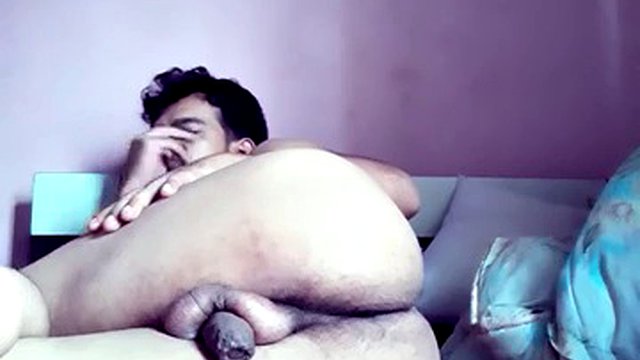 Boy masturbating hard