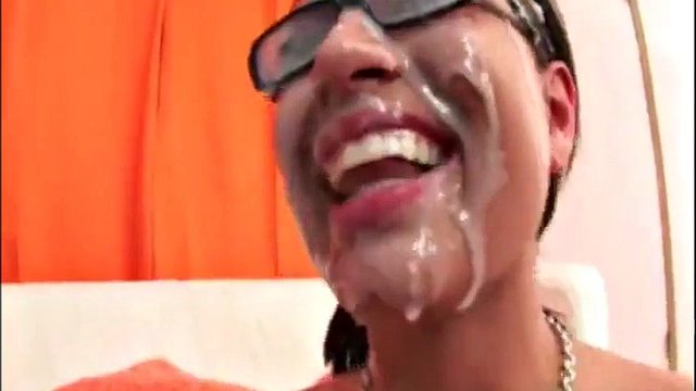 No mercy for monster cock facials!!!