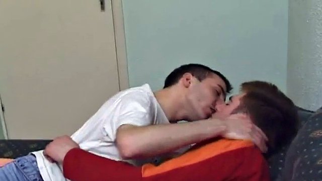 Horny teen twinks drilling their hairy asses after kissing