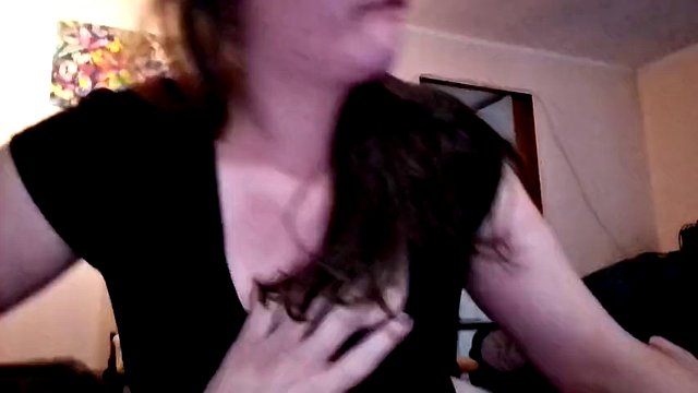 Passionate closeup blowjob. Slut loves licking my balls