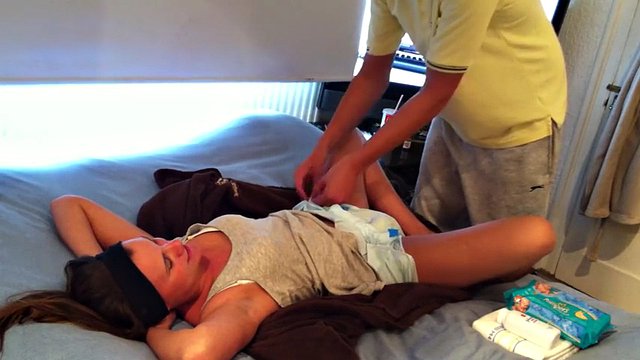 diaper change