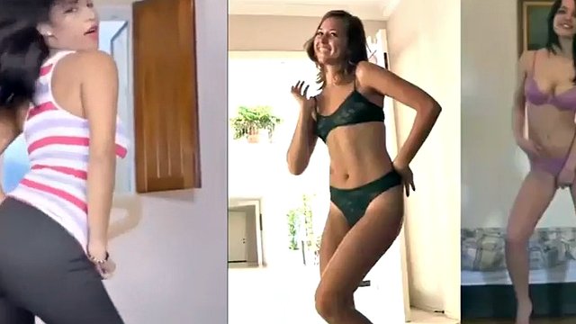 dance pmv girls & pornstars dancing nude compilation