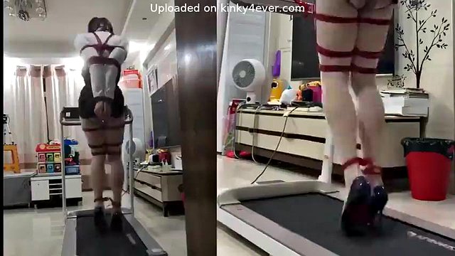 Bondage On Treadmill: Hardcore, Fetish & Bdsm Porn
