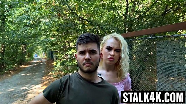 Greta Foss rides my cock while her boyfriend watches ft. Steve Q: Porn
