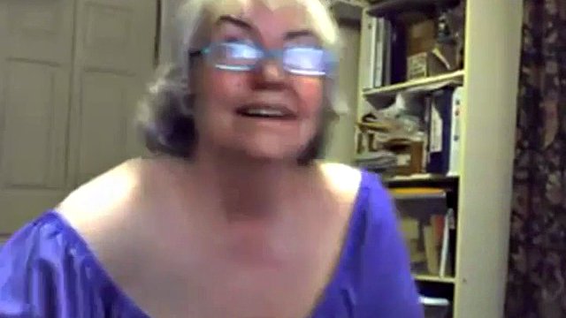 Very Kinky BBW Granny on Webcam