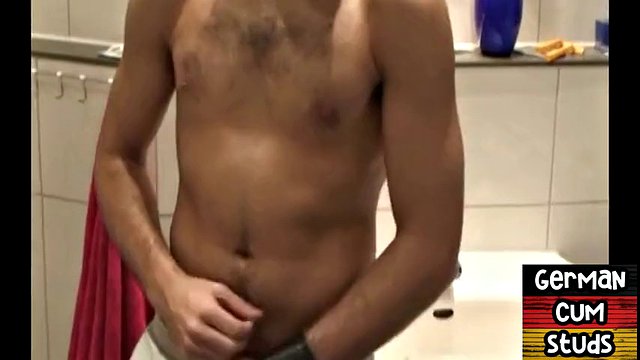 Fat German MILF with glasses sucks stud's cock in homemade video