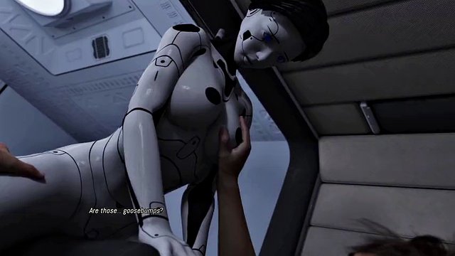 Projekt Passion Busty AI sex robot gets anal fucked by big cock with big bouncing tits