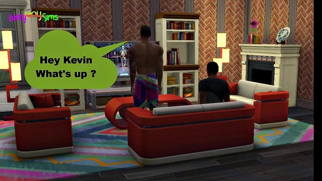 Kevin & Jerry Episode 01 - Hot Black Men Homosexual threesome with white pool boy Double Penetration - WickedWhims