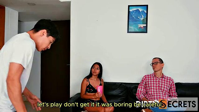 I FUCK MY STEPSISTER WHILE WE PLAY HIDE AND SEEK AND I CUM INSIDE HER ASS