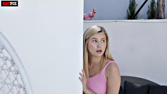 Carolina Sweets Sneaks Into Neighbor's House Hunt His Massive BBC
