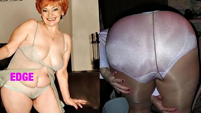 Huge Granny Tits Jerk off Challenge to the Beat 4