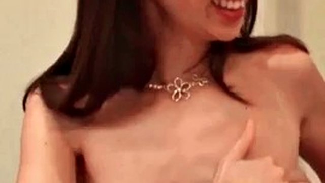 Japanese MILF with big boobs milks her niece