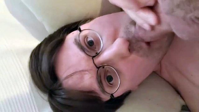 self suck cum in mouth