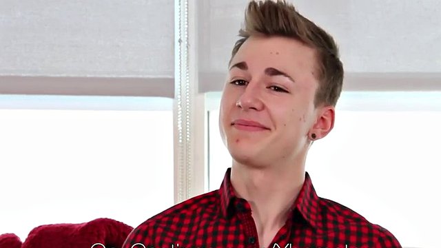 His gay casting ended with anal and a facial