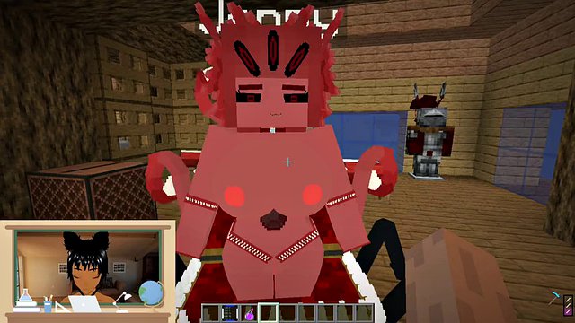 Jenny Mod Minecraft En liten gave til deg, EN MIMIC og hun er sexy og klar til å knulle