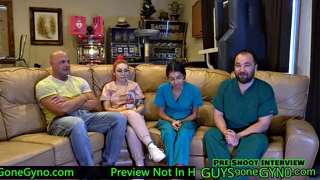 Angel Ramiraz, Naked Nurses ve Floppy Dick ile The Doctors New Scrubs'tan NSFW Nude BTS, filmin tamamını GuysGoneGyno'da izleyin
