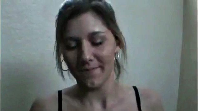 Hot blonde blowjob in public and car