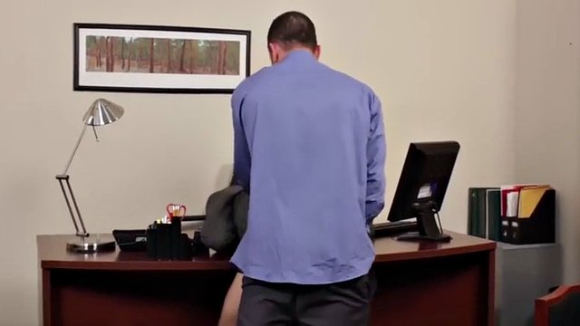 large office piece fucked after blowjob