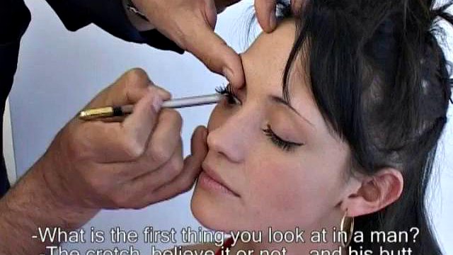 Nasty Makeup Argentina Bukkake - Nicole: pompini, latine e porno in faccia