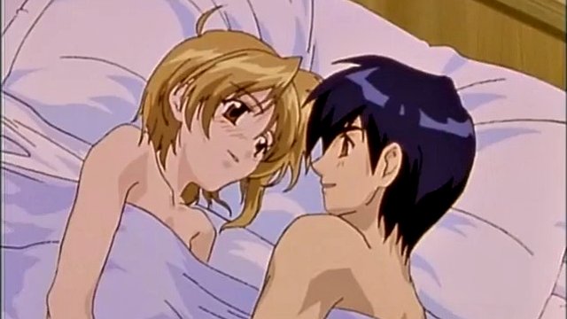 Hentai fucks teen to orgasm while she bounces on cock