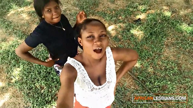 Real Amateur Black Girls First Time Lesbian Sex Makes Them Cum Real Hard