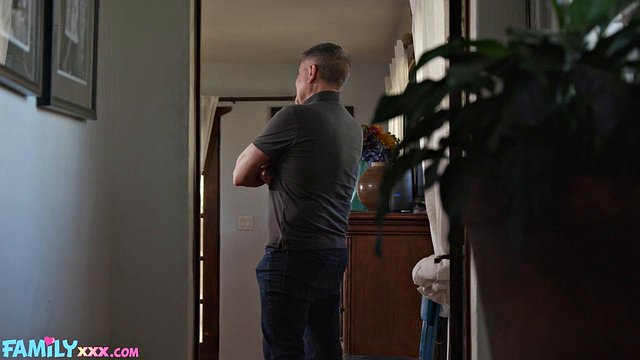 Michael Stefano Fertilizes Stepdad's Seed in Maria Anjel's Garden