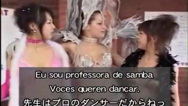 Brazilian Lesbian Teacher and her Japanese Students: Big Tits, Babe & Big Ass Porn