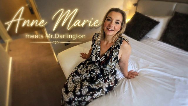 Chubby British Housewife Anne Marie Enjoys Her First Wild BBC Pounding in Hotel Room as Daddykane Pounds Her C