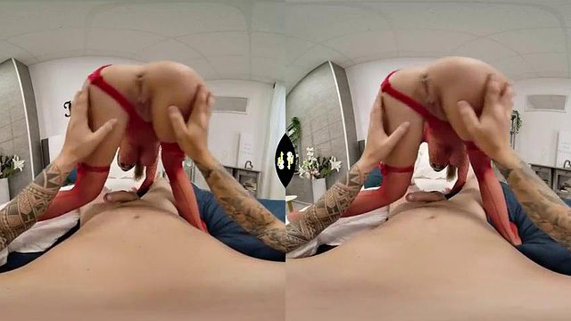 jj virtuale: pompino, cowgirl e porno VR missionario
