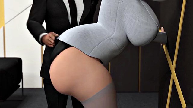 BBC boss whips his BIG ASS trans secretary