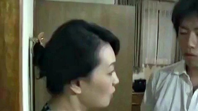 Asian Japanese boy found his mom's adultery